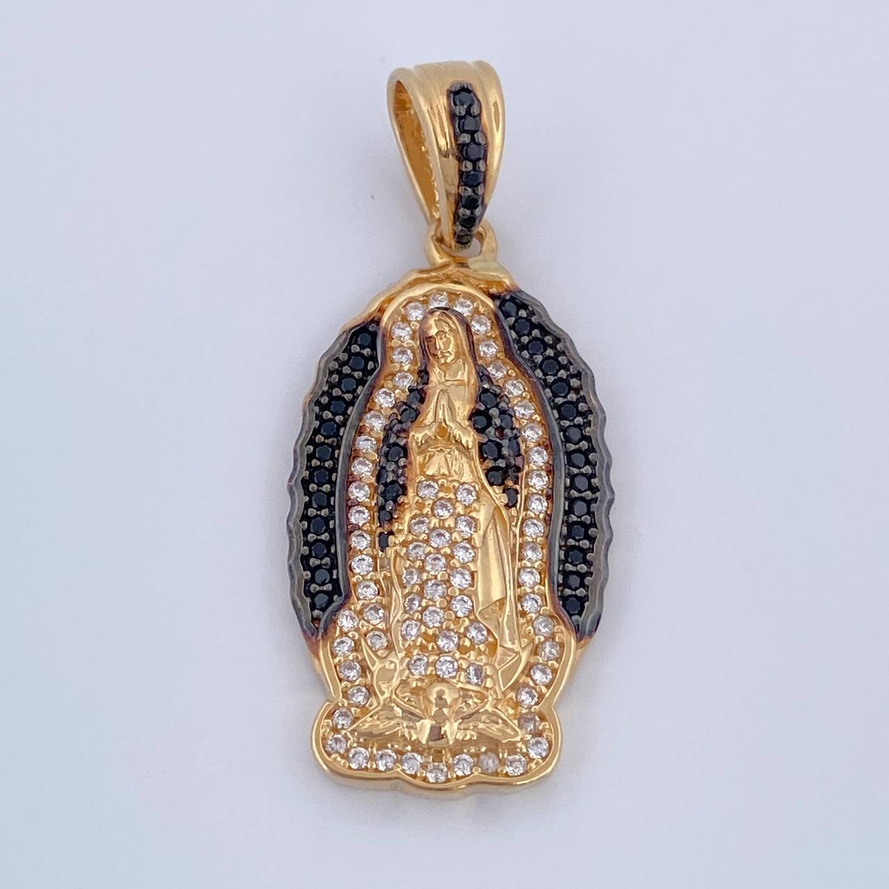 Dije Virgen de Guadalupe 5.95gr / 3.5cm / Oro 18K $