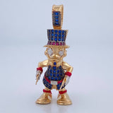 Dije Pato Furioso Pistolas 7.8gr / 3.6cm / Oro 18K $