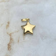 Dije Estrella 0.5gr / 1.9cm / Soplado Oro Amarillo $
