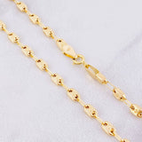 Cadena GC Rustica 7.85g / 50cm / 3.65mm Oro Amarillo 18K