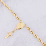 Pulso Denario GC Virgen Milagrosa 2.45g / 17.5cm / 3.4mm Oro Amarillo 18K