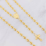 Rosario GC Virgen Milagrosa 6.45g / 55cm / 3.45mm Oro Amarillo 18K