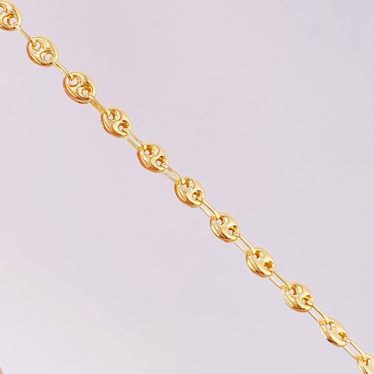 Rosario GC Virgen Milagrosa 6.45g / 55cm / 3.45mm Oro Amarillo 18K