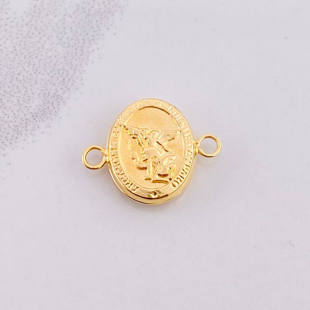 Herraje San Miguel Arcangel 0.5g / 1.5cm Oro Amarillo 18K