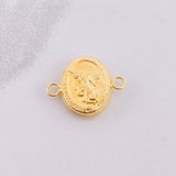 Herraje San Miguel Arcangel 0.5g / 1.5cm Oro Amarillo 18K