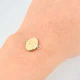 Herraje San Miguel Arcangel 0.55g / 1.6cm Oro Amarillo 18K
