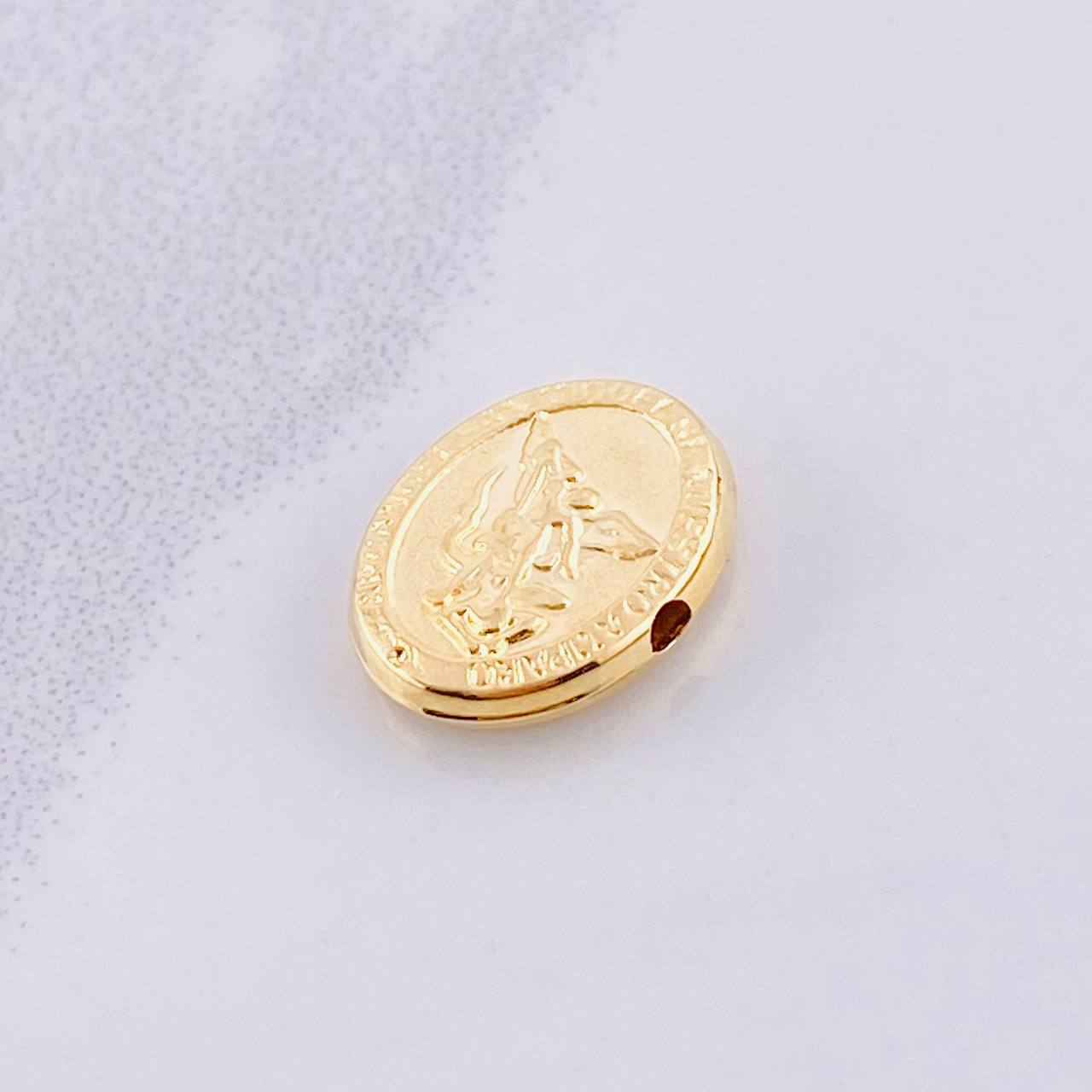Herraje San Miguel Arcangel 0.45g / 1cm Oro Amarillo 18K
