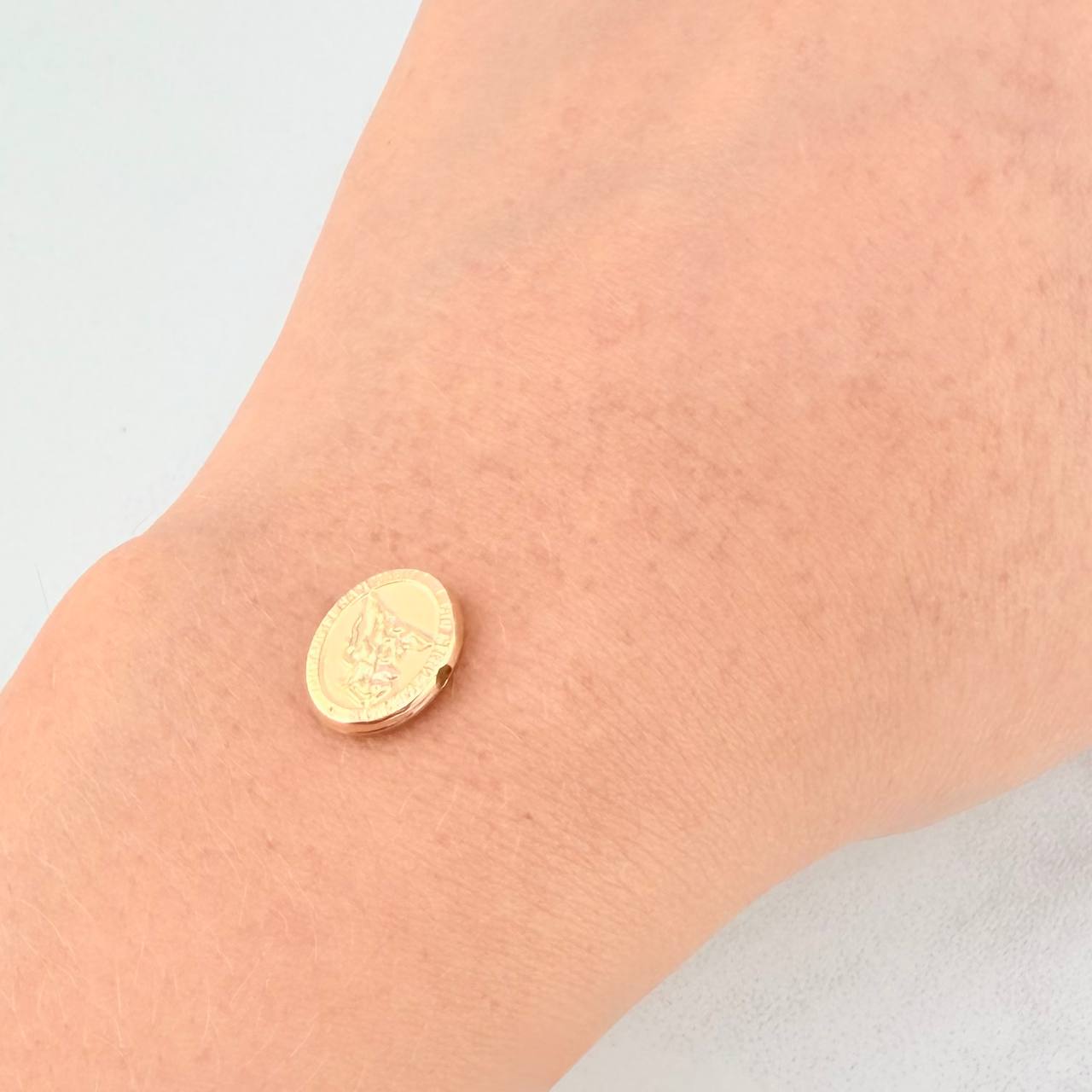 Herraje San Miguel Arcangel 0.45g / 1 cm Oro Amarillo 18K