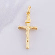 Dije Cruz Cristo 0.85g / 3.5cm Oro Amarillo 18K