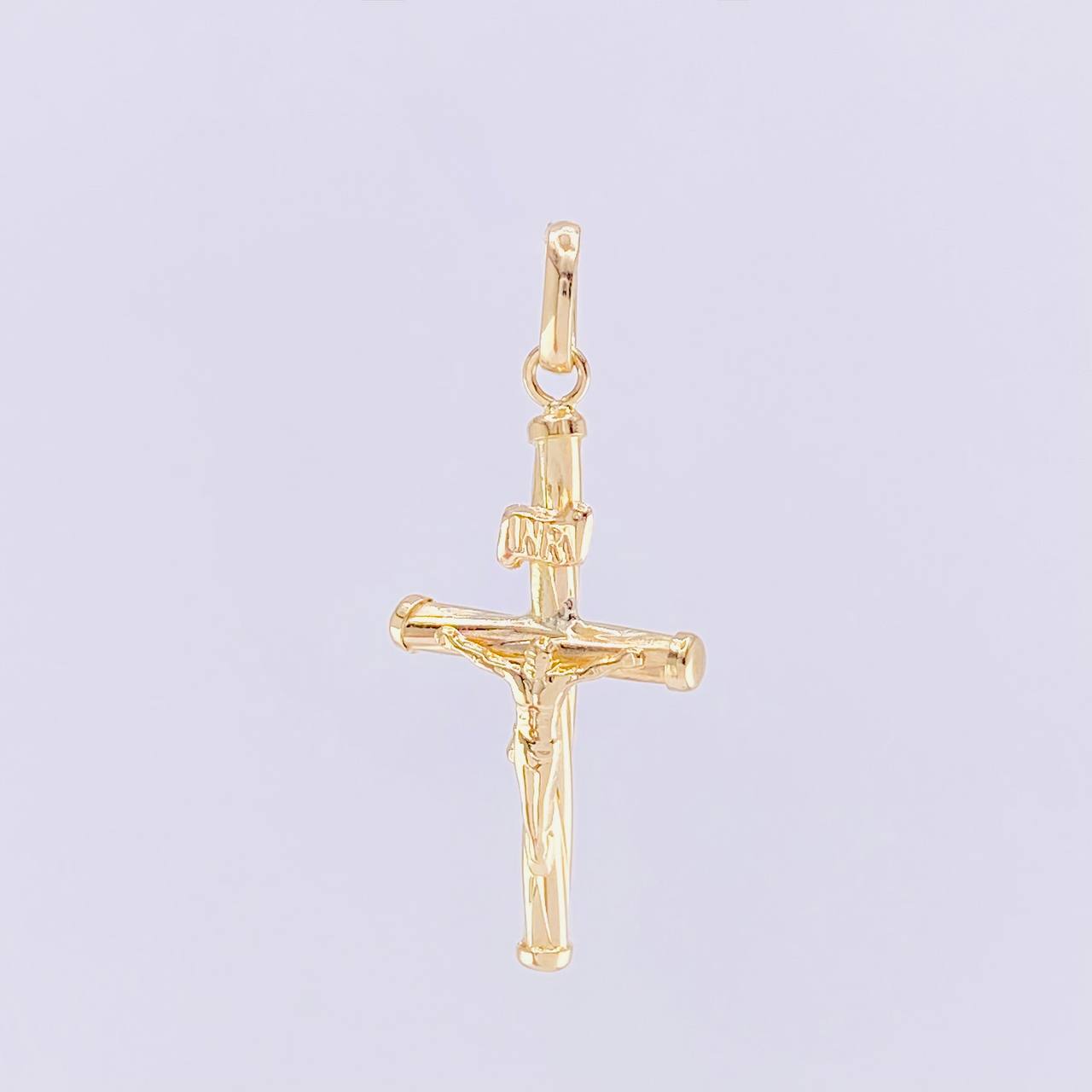 Dije Cruz Cristo 1.7g / 5.3cm Oro Amarillo 18K