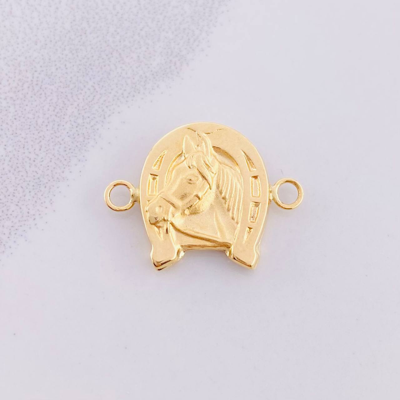 Herraje Herradura Caballo 1.15g / 2cm Oro Amarillo 18K