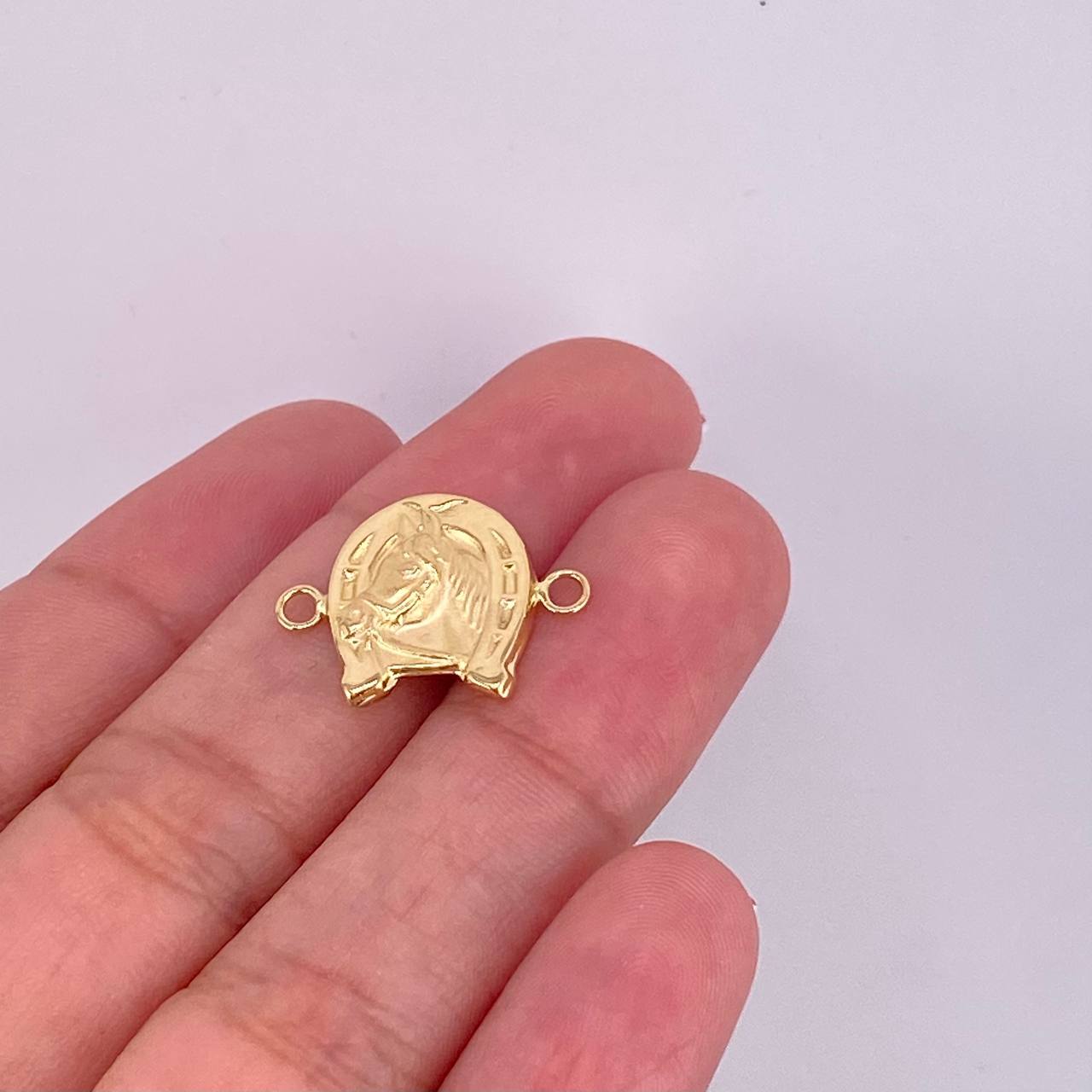 Herraje Herradura Caballo 1g / 2cm Oro Amarillo 18K