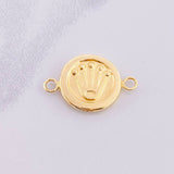 Herraje Corona 0.8g / 2cm Oro Amarillo 18K