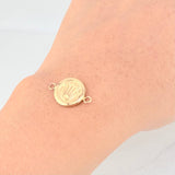 Herraje Corona 0.75g / 2cm Oro Amarillo 18K
