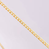 Cadena Cubana 7.35g / 60cm / 3.4mm Oro Amarillo 18K