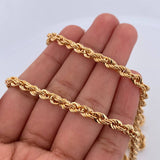 Cadena Lazo 9.4gr / 55.4cm / 3.9mm Oro Amarillo +3 18K &