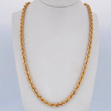 Cadena Lazo 9.4gr / 55.4cm / 3.9mm Oro Amarillo +3 18K &