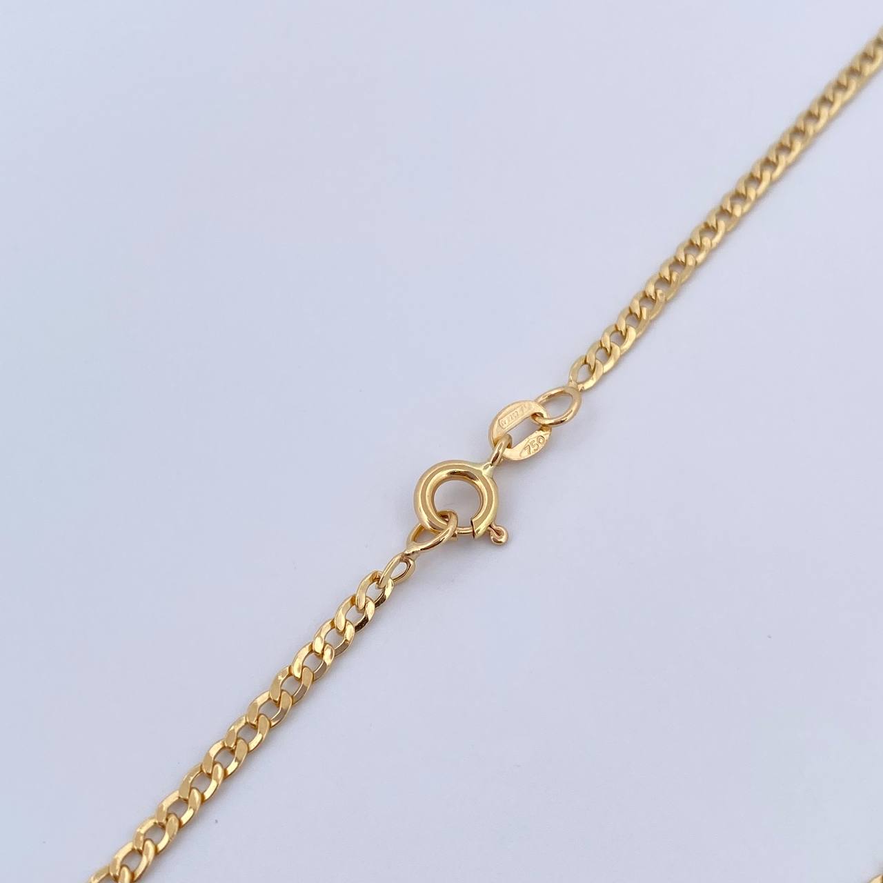 Cadena Cubana 4.15gr / 61.4cm / 2mm Oro Amarillo +0 18K &