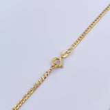Cadena Cubana 4.15gr / 61.4cm / 2mm Oro Amarillo +0 18K &