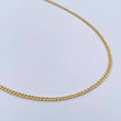 Cadena Cubana 4.15gr / 61.4cm / 2mm Oro Amarillo +0 18K &
