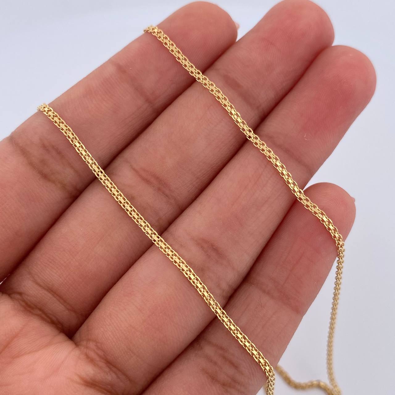 Cadena China 3.05gr / 59.9cm / 1.2mm Oro Amarillo +0 18K &