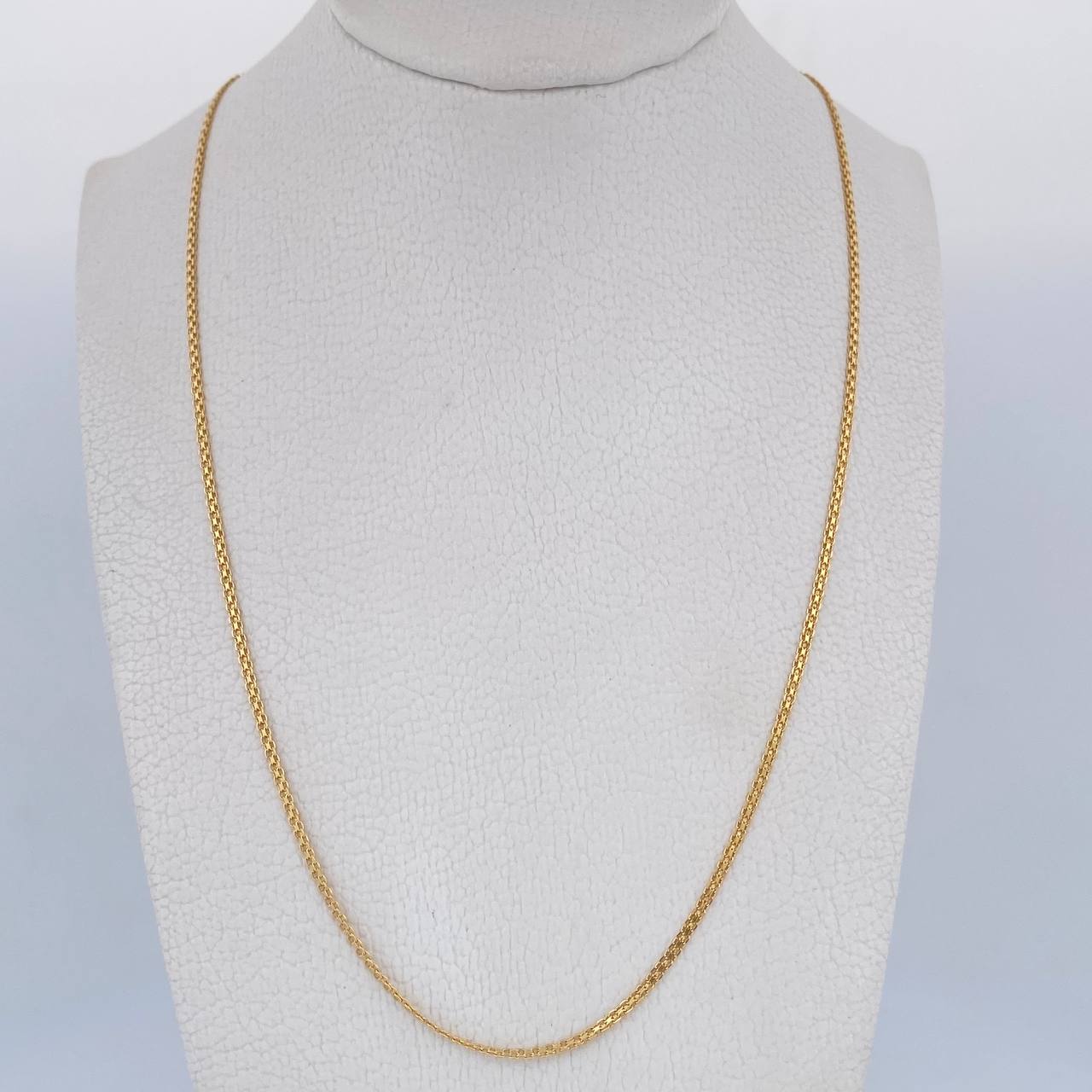 Cadena China 3.25gr / 60.4cm / 1.2mm Oro Amarillo +0 18K &