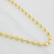 Cadena Militar Media Luna 18.5g / 63cm / 4mm Oro Amarillo 18K