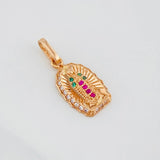 Dije Virgen Guadalupe 1.3g / 2cm Oro Rosa 18K