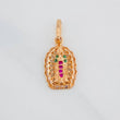 Dije Virgen Guadalupe 1.35g / 2cm Oro Rosa 18K