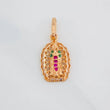 Dije Virgen de Guadalupe 1.4g / 2.1cm Oro Rosa 18K