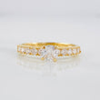 Anillo Solitario Churumbela 1.9g / T7 Oro Amarillo 18K