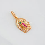 Dije Virgen Guadalupe 1.35g / 2cm Oro Rosa 18K