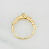 Anillo Solitario Churumbela 2.1g / T6 3/4 Oro Amarillo 18K