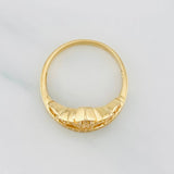 Anillo Corona 3.75g / T7 3/4 Oro Amarillo 18K