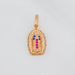 Dije Virgen Guadalupe 1.3g / 2cm Oro Rosa 18K
