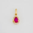 Dije Gota 1.2g / 1.6cm Oro Amarillo 18K