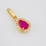 Dije Gota 1.2g / 1.6cm Oro Amarillo 18K