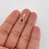 Dije Gota 1.2g / 1.6cm Oro Amarillo 18K