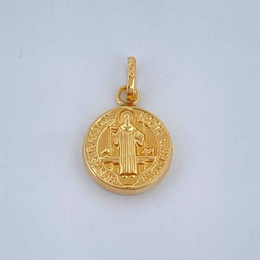Dije San Benito 0.55gr /  1.6cm / Oro Amarillo 18K &