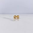 Topos Bola 0.65gr / 4mm Diamantadas Oro Amarillo 18K $