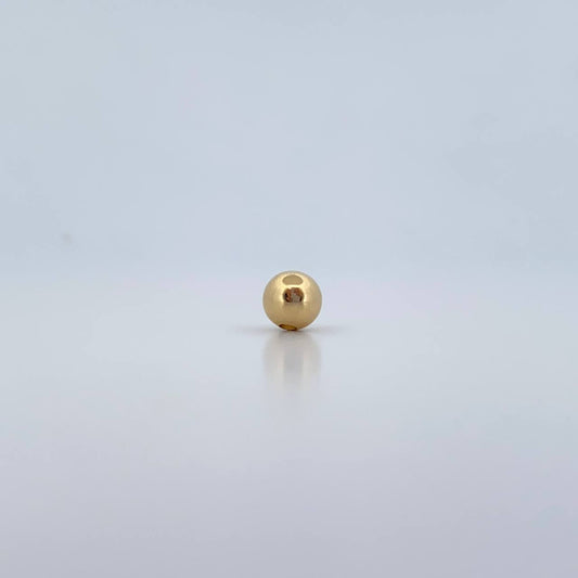 Bola Lisa 0.25gr / 7mm Oro Amarillo 18K &