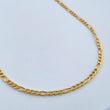 Cadena Figaro 5.6gr / 49.9cm / 2.5mm Oro Amarillo +0 18K $