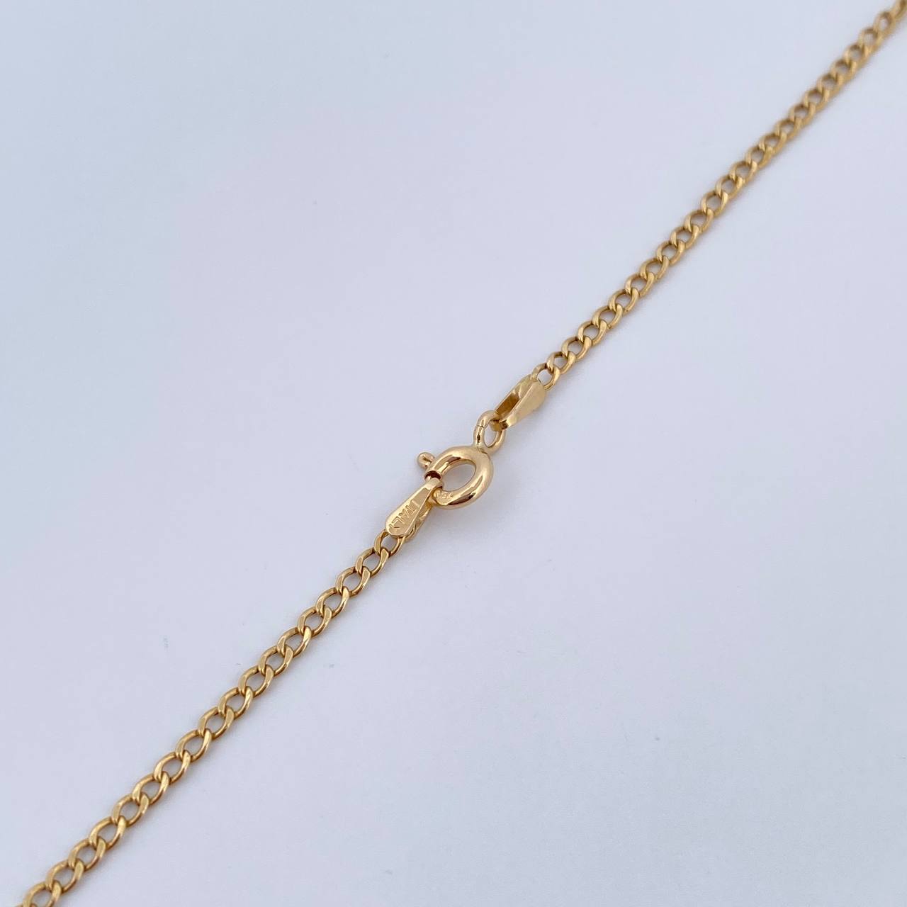 Cadena Cubana 1.8gr / 47.4cm / 1.6mm Oro Amarillo +1 18K $