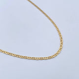 Cadena Escalera 7.95gr / 63.7cm / 2.2mm Oro Amarillo +3 18K $