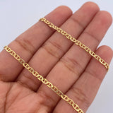 Cadena Escalera 7.95gr / 63.7cm / 2.2mm Oro Amarillo +3 18K $