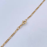 Cadena Figaro 3.45gr / 65.7cm / 2mm Oro Amarillo +0 18K $