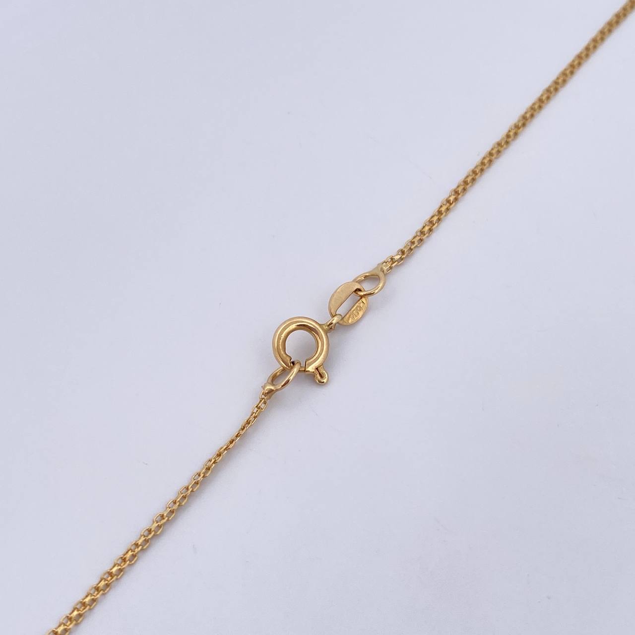 Cadena China 3gr / 62.7cm / 1.3mm Oro Amarillo +1 18K $