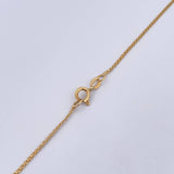 Cadena China 2.7gr / 54.6cm / 1.2mm Oro Amarillo +1 18K $