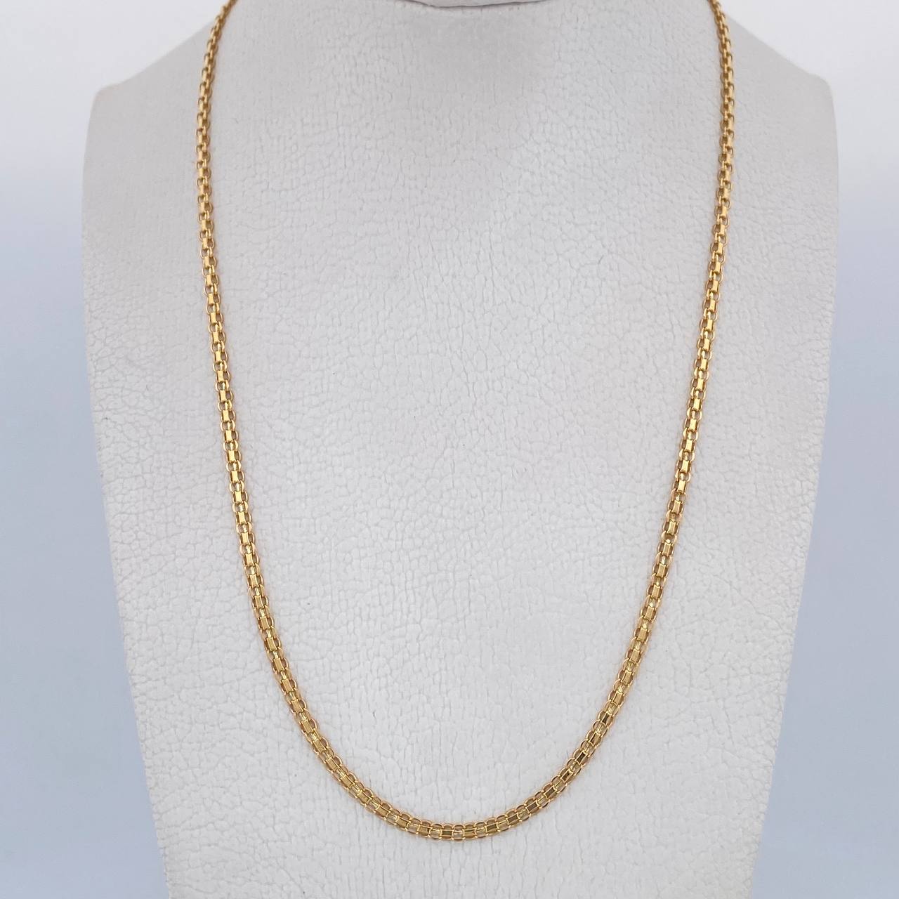 Cadena China 6.4gr / 57cm / 2mm Oro Amarillo +0 18K $