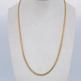 Cadena China 6.4gr / 57cm / 2mm Oro Amarillo +0 18K $